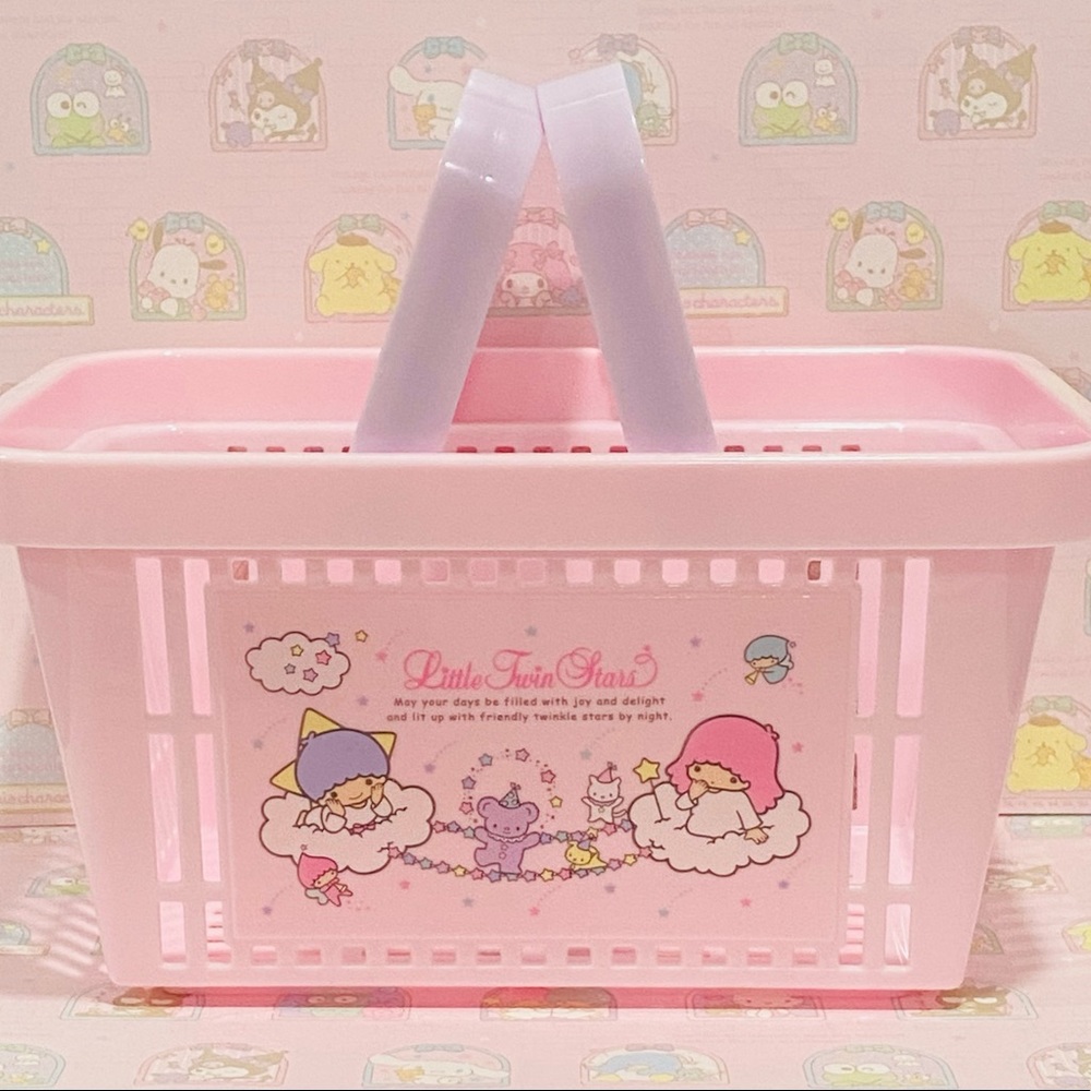New✨Sanrio Little Twin Star Mini Shopping Basket